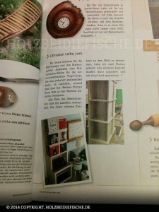 Artikel in der Holzwerken Zeitschrift