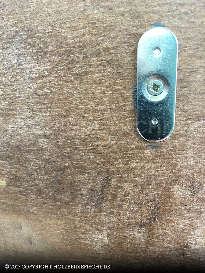 Türmagnet Gegenstück an der Türinnenseite